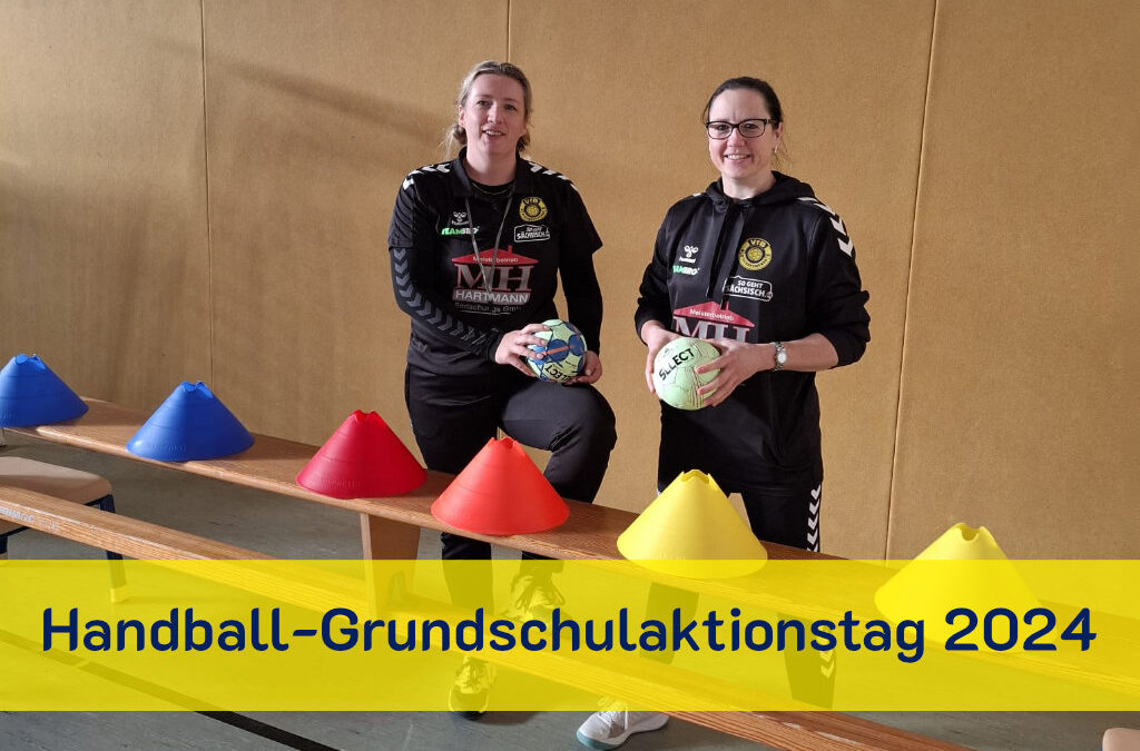 Handball-Grundschulaktionstag mit dem VfB 1999 Bischofswerda